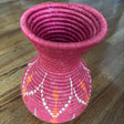 Vivid Viola Plumped Woven Vase Decorative Objects across-africa-UV.10018-store