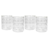 Waves Water Glass - Set of 4 Glassware