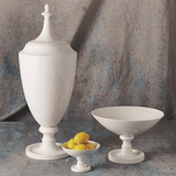 White Pedestal Bowl Bowls