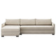 Wickham 2-Piece Sleeper Sectional Sectionals 248620-002 198394183147
