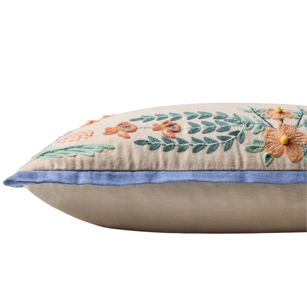 Willow Border Pillow Throw Pillows