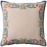 Willow Border Pillow Throw Pillows PSETPRP0081IVMLPIL3 885369943348