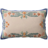 Willow Border Pillow Throw Pillows PSETPRP0081IVMLPIL5 885369943355