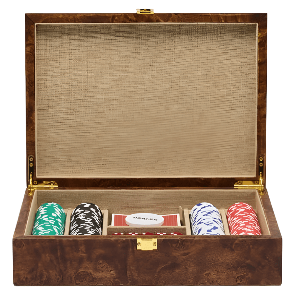 Windsor Poker Game Set Decorative Object