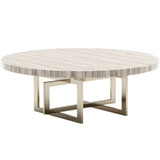 Wish You Were Here Round Cocktail Table Coffee Tables CLA-425V-4022 662896060843
