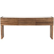 Wolf Console With White Marble Top Console Tables GCON460DW 00842449139701
