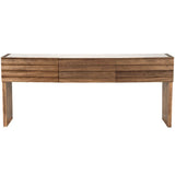 Wolf Console With White Marble Top Console Tables GCON460DW 00842449139701