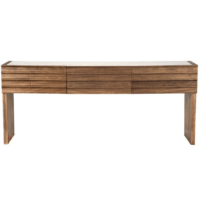 Wolf Console With White Marble Top Console Tables GCON460DW 00842449139701