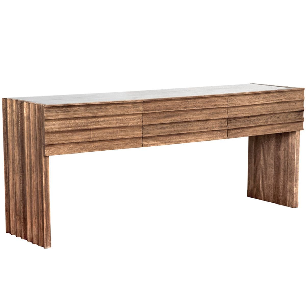 Wolf Console With White Marble Top Console Tables GCON460DW 00842449139701