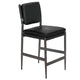 Wooster Counter Chair Bar + Counter Stools LEA-C0115-CTR-BLK 00842449136977