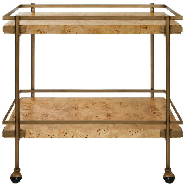 Worlds Away Cash Bar Cart Bar Cart