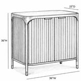 Yana Bar Cabinet Sideboards + Cabinets