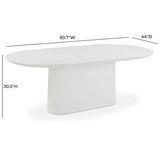 Zana Indoor/Outdoor Dining Table Dining Tables TOV-D54717 793580648082