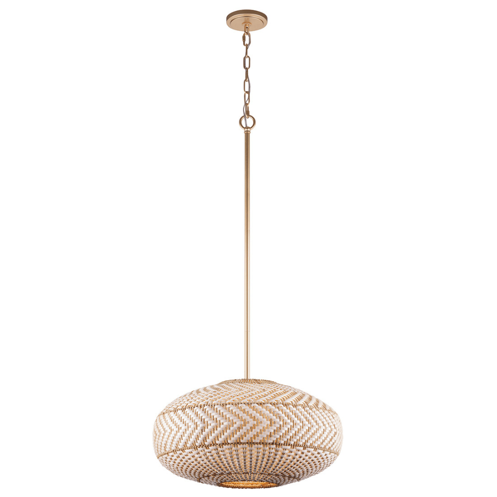 Zanzibar 4 Light Chandelier Chandelier ZAN-9014-SG 633779095795