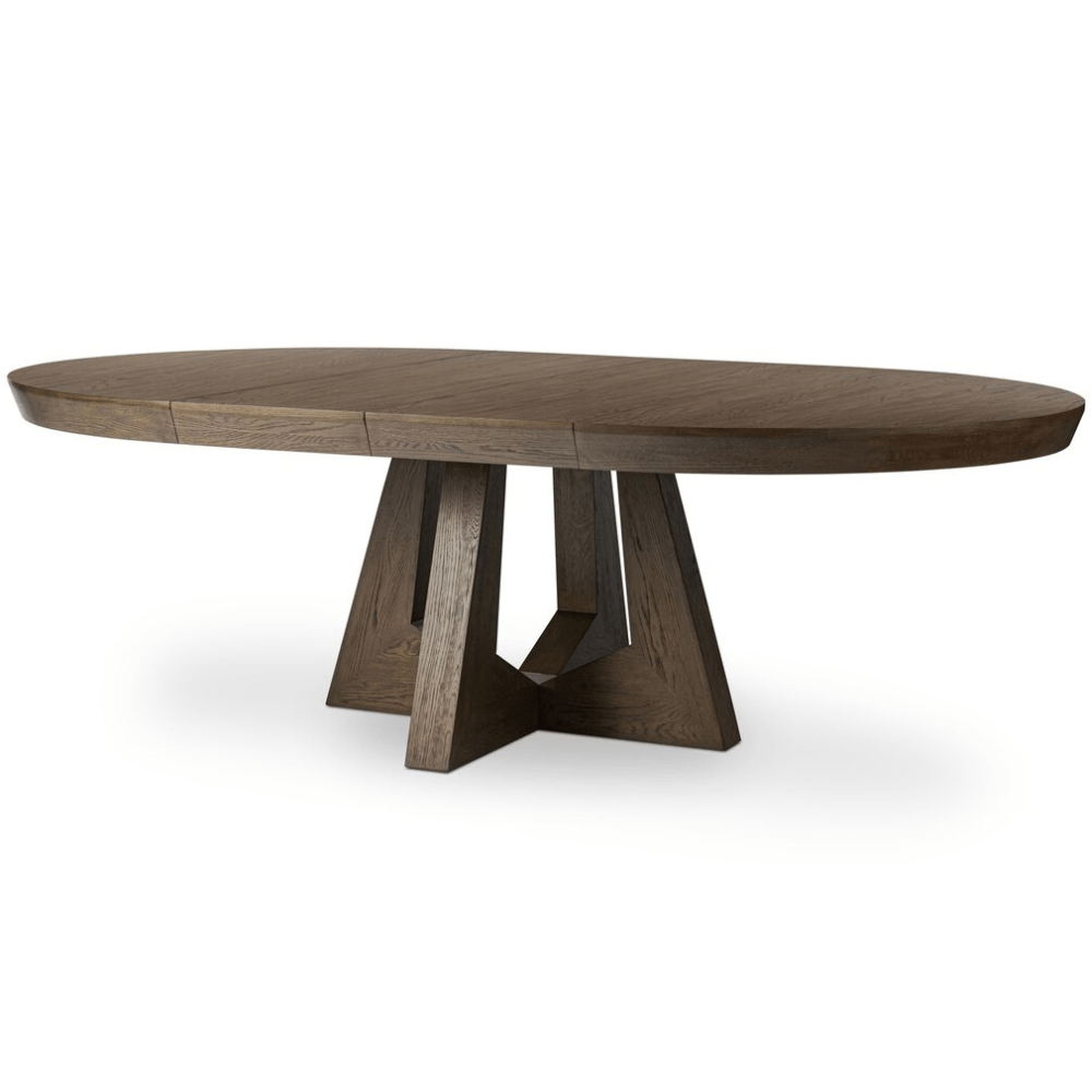 Zelda Round Extension Dining Table Dining Table 240839-001 801542313609