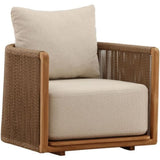 Zosia Outdoor Sofa Chair Outdoor Occasional + Accent Chairs DOV97005-SAND
