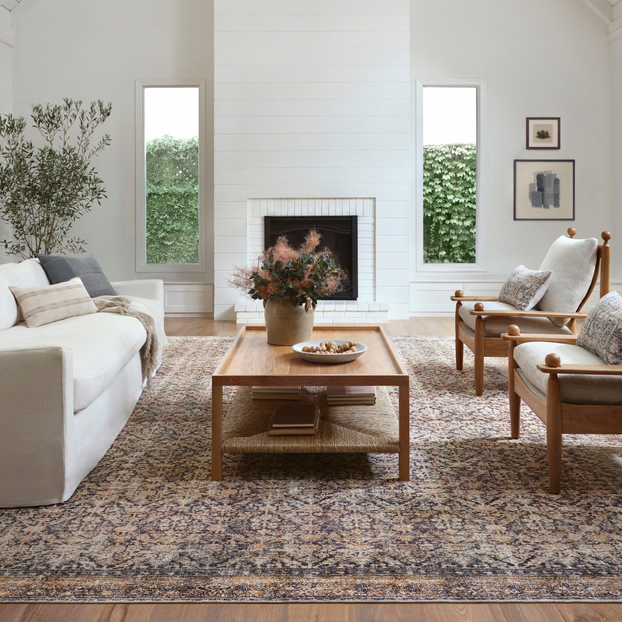 Amber Lewis x Loloi Mulholland MUL-03 Contemporary Wool Area Rugs