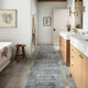 Billie Rug - Denim/Blush – Meadow Blu