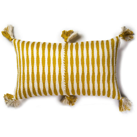 Archive New York Antigua Pillow - Ochre Stripe Pillow & Decor archive-R1220011-ochre-stripe