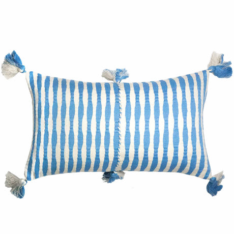 Archive New York Antigua Pillow - Sky Blue Stripe Pillow & Decor archive-R1220011-sky-blue-stripe