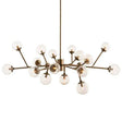 Arteriors Dallas Chandelier - Nickel Lighting Arteriors-89032 00796505258724