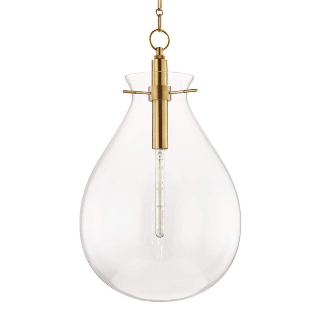 Becki Owens Ivy Large Pendant Lighting hudson-valley-BKO103-AGB 00806134878986