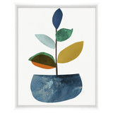 BLU ART Abstract Foliage 1, 2, 3 & 4 Wall wendover-WTUR0419