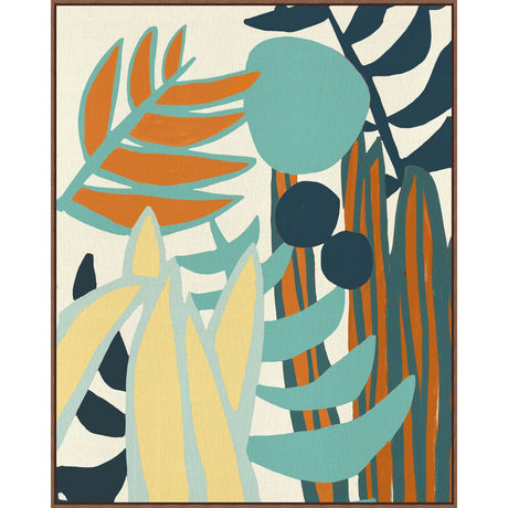 BLU ART Abstract Jungle 2 Wall wendover-WTUR0464
