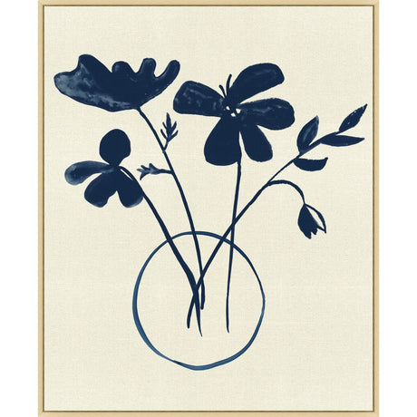 BLU ART Blue Flowers I Art wendover-WFL1933-MC0618SUB1
