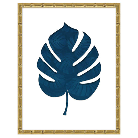 BLU ART Palm Leaf 1, 2, 3 & 4 Wall wendover-WCL2916