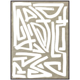 BLU ART White Maze 1 & 2 Wall wendover-CK0611