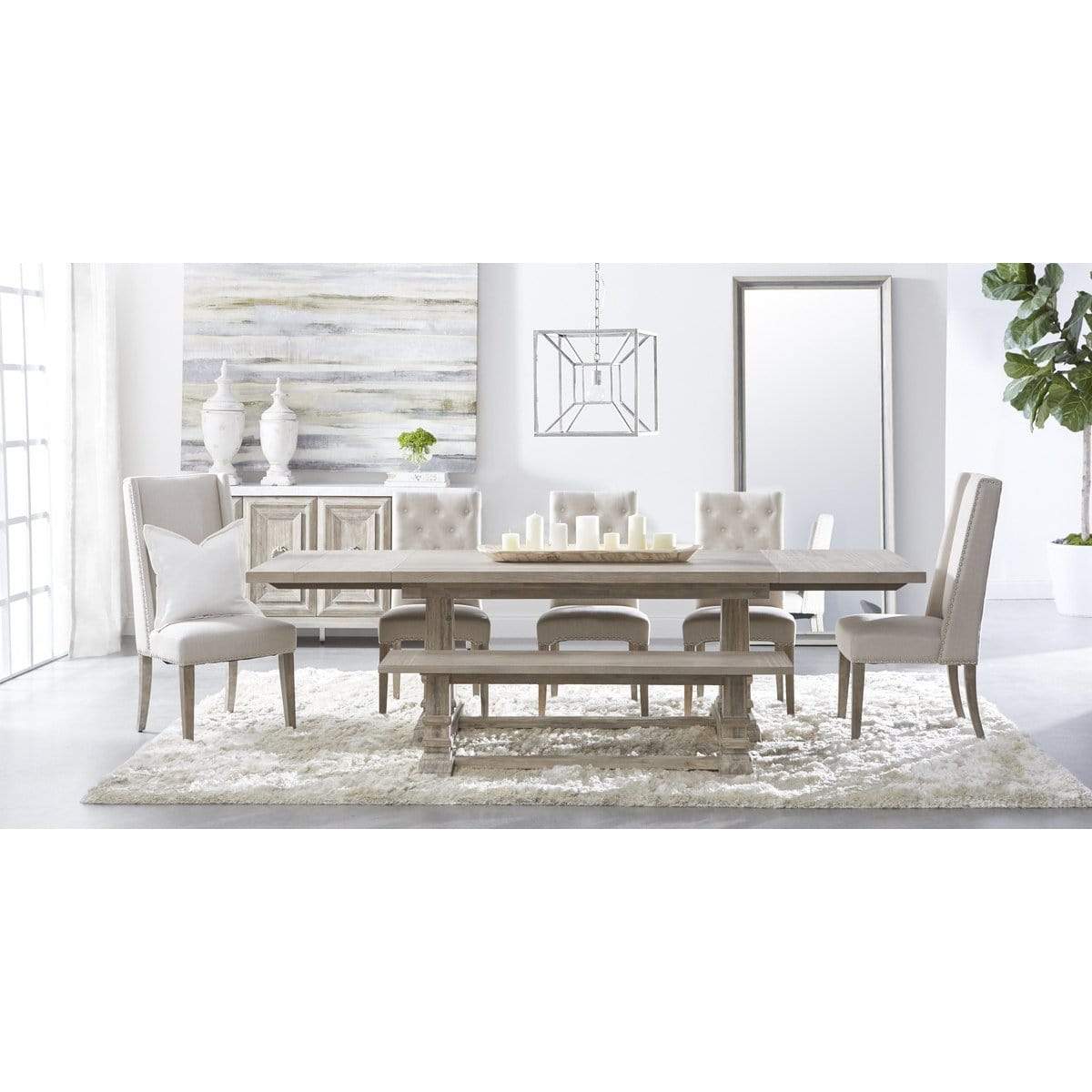 BLU Azure Carrera Sideboard - Natural Gray Furniture orient-express-6087.NG-BSTL/WHT