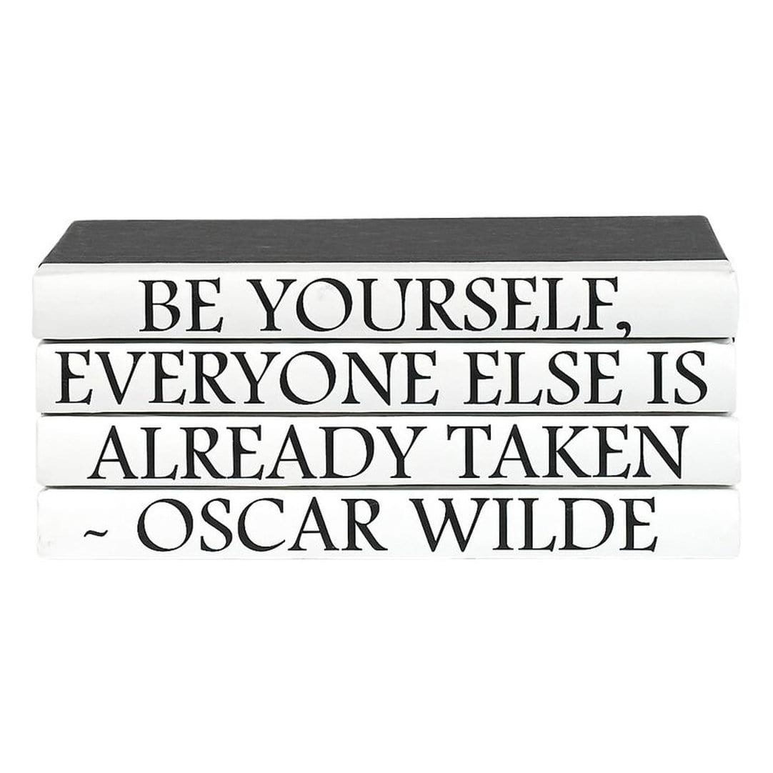 BLU BOOKS - Quotation Series: Oscar Wilde / "Be Yourself..." Decor e-lawrence-QUOTES-04-WILDE
