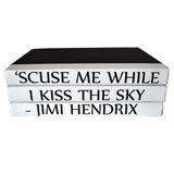 BLU BOOKS - Quotations Series: Jimi Hendrix / "...Kiss The Sky" Decor E-Lawrence-QUOTES-03/SKY-J
