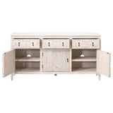BLU Emerie Media Sideboard Furniture orient-express-8015.WW-PNE/WHTQ