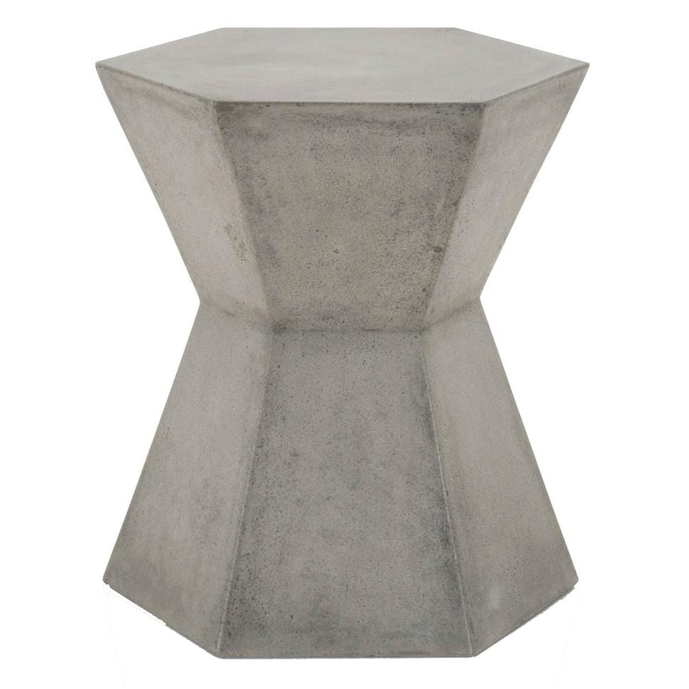 BLU Home Bento Accent Table - Ivory Marble Furniture orient-express-4610.SLA-GRY
