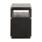BLU Home Bradley 2-Drawer Nightstand Furniture orient-express-6131.DGR/BGLD