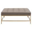 BLU Home Brule Upholstered Coffee Table - Ore Gray Furniture orient-express-6702.OGRY-BBRS
