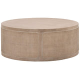 BLU Home Cane Coffee Table Furniture orient-express-8091.SGRY-OAK/CN