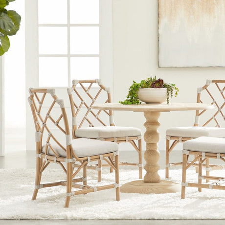BLU Home Chelsea Round Dining Table Furniture