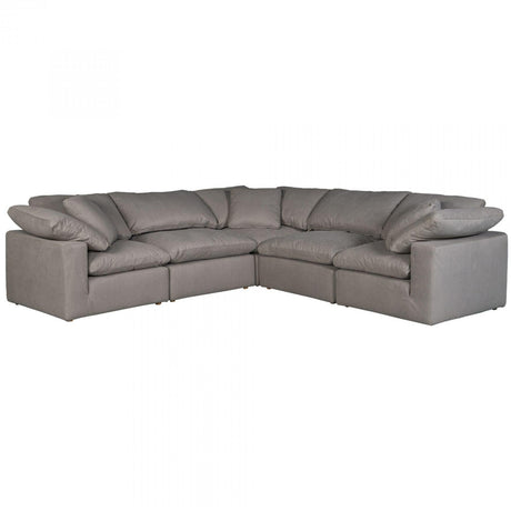 BLU Home Clay Classic L Sectional in LiveSmart Fabric Furniture