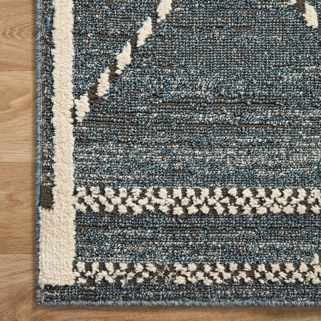 BLU Home Fabian Rug - Denim/Charcoal – Meadow Blu