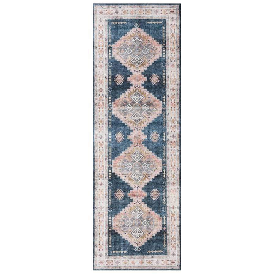 BLU Home Fabian Rug - Denim/Charcoal – Meadow Blu