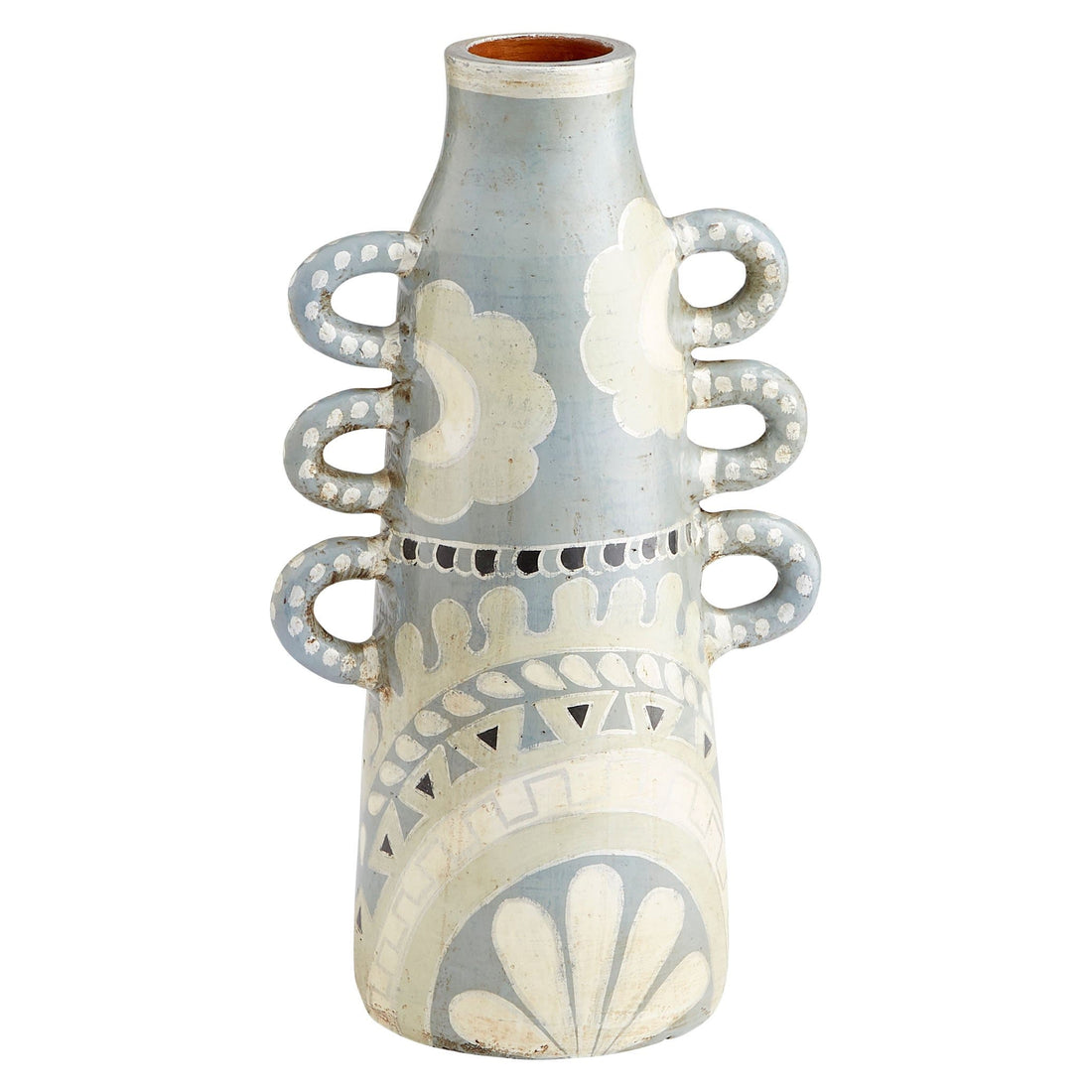 Seashell Sealed Flower Vase-Blue – Tumbleweed & Dandelion LLC
