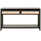 BLU Home Holland Console Table Furniture orient-express-6145.WHT/NAT 842279146795