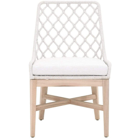 BLU Home Lattis Outdoor Dining Chair Furniture orient-express-6803.WHT/WHT/GT