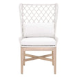 BLU Home Lattis Outdoor Wing Chair Furniture orient-express-6804.WHT/WHT/GT