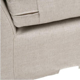 BLU Home Lena Modular Slope Arm Slipcover 1-Seat Armless Chair Sofas orient-express-6603-1S.BISQ