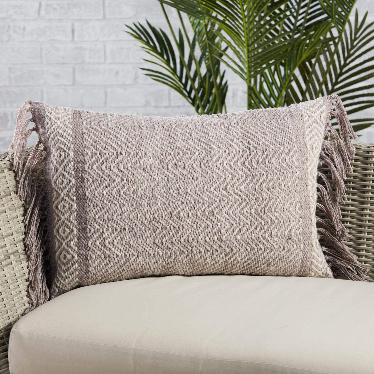 BLU Home Liri Edris Indoor/Outdoor Lumbar Pillow Pillow & Decor