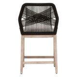 BLU Home Loom Counter Stool Furniture orient-express-6808CS.BLK/WHT/NG